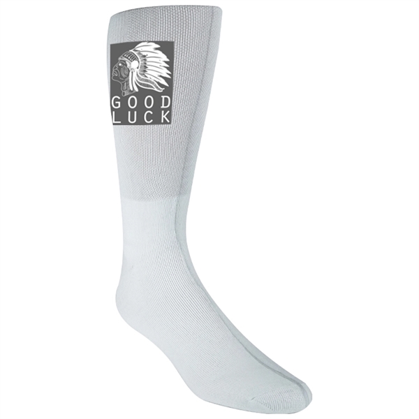 Side imprint Crew Socks - PROMOTE YOUR BRAND in STYLE! 5-10... from ASI 67557 LimeLight Ent