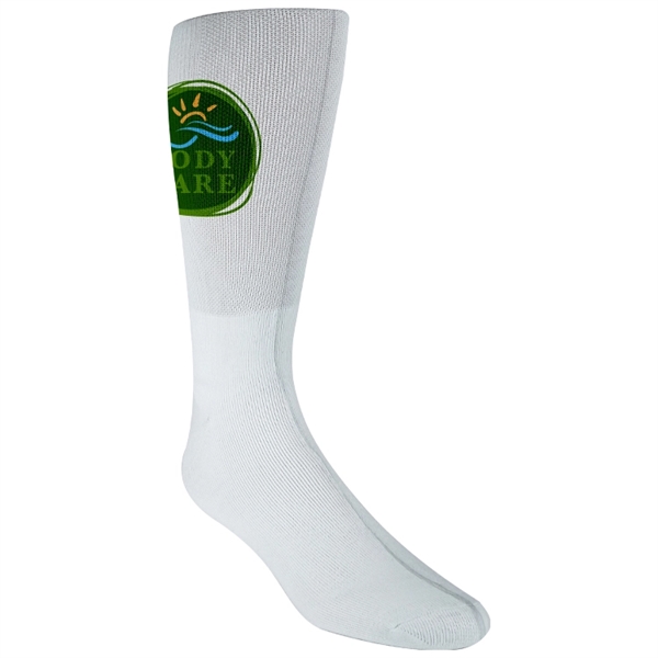 Side imprint Crew Socks - PROMOTE YOUR BRAND in STYLE! 5-10... from ASI 67557 LimeLight Ent