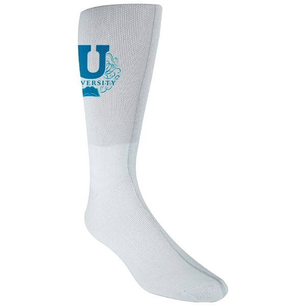 Side imprint Crew Socks - PROMOTE YOUR BRAND in STYLE! 5-10... from ASI 67557 LimeLight Ent
