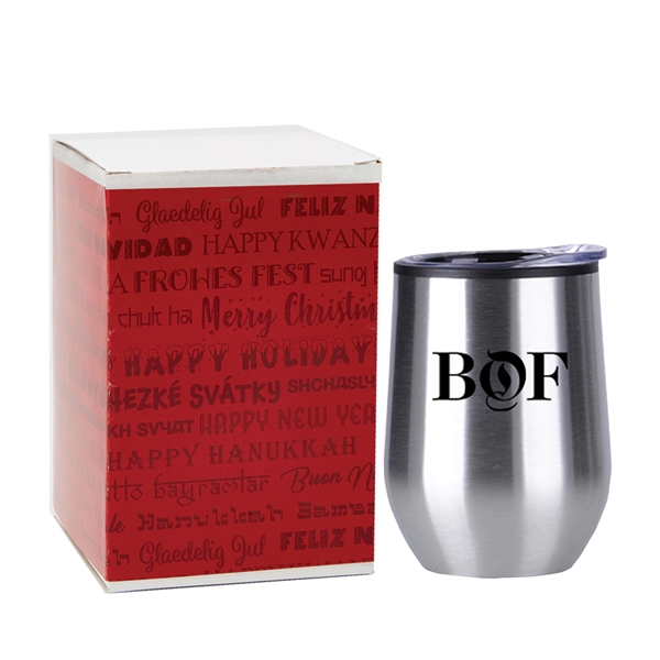 12 oz. stainless steel tumbler with polypropylene liner.... from ASI 63549 Jornik Manufacturing Corp / Jornik