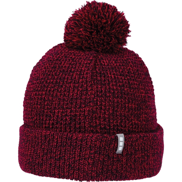 7.99" x 1.57" x 9.02" beanie with a cuff and pom-pom... from ASI 66887 PCNA / Trimark