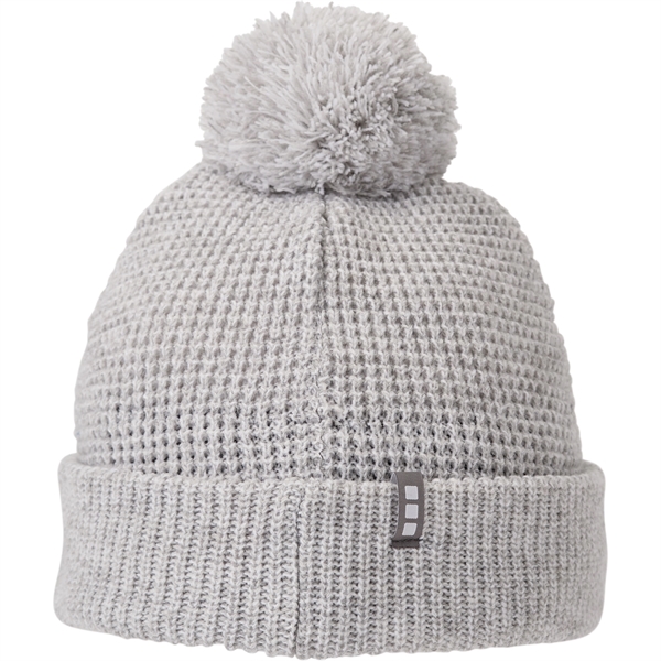 7.99" x 1.57" x 9.02" beanie with a cuff and pom-pom... from ASI 66887 PCNA / Trimark