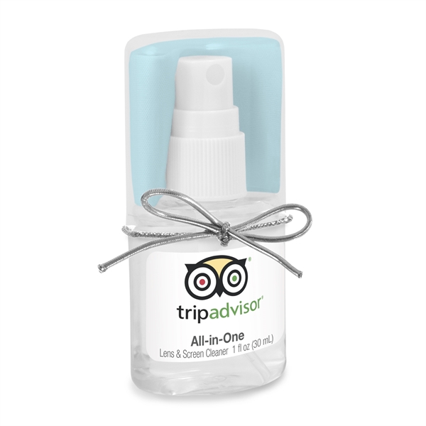 All-in-One Screen & Lens Cleaner Kit, 4" x 7" Microfiber Cloth... from ASI 73497 Natural Trends