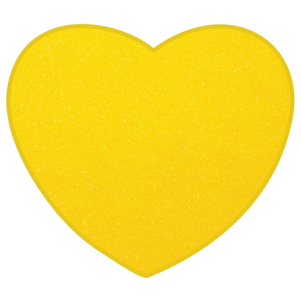 The heart scrubber is available in different attractive colors.... from ASI 42155 Amerifoam® - The House of Foam