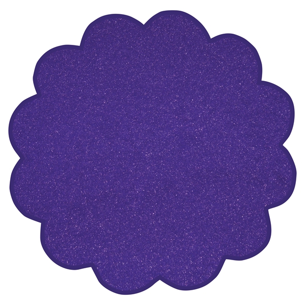 The flower scrubber is available in different attractive colors.... from ASI 42155 Amerifoam® - The House of Foam