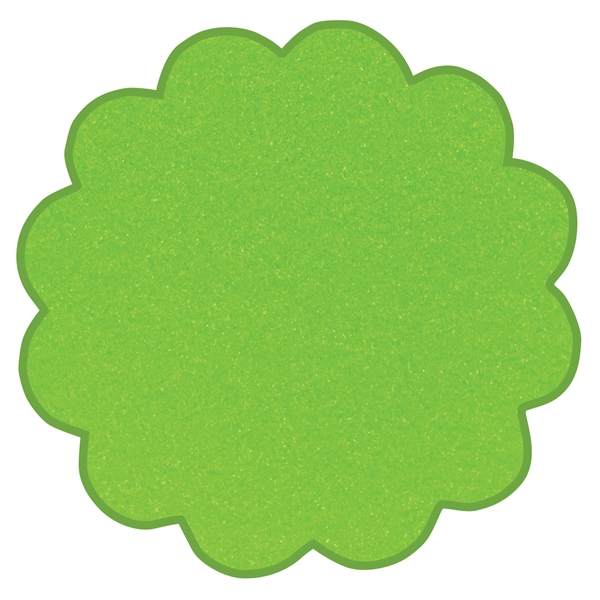 The flower scrubber is available in different attractive colors.... from ASI 42155 Amerifoam® - The House of Foam