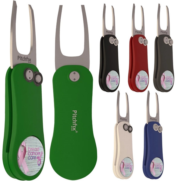 Divot tool with a ball marker.... from ASI 57653 Gold Bond