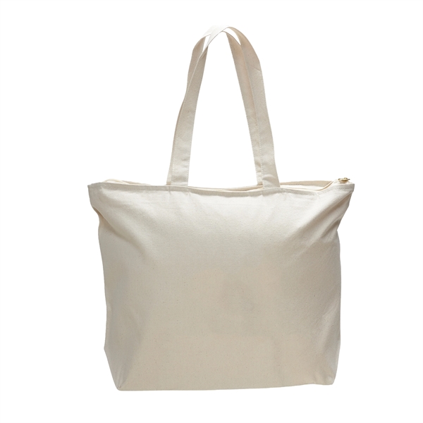 canvas. Full length top inside zippered pocket. Long self-fabric handles. Squared-off... from ASI 79840 The Proinnovative Line / Proinnovative Line