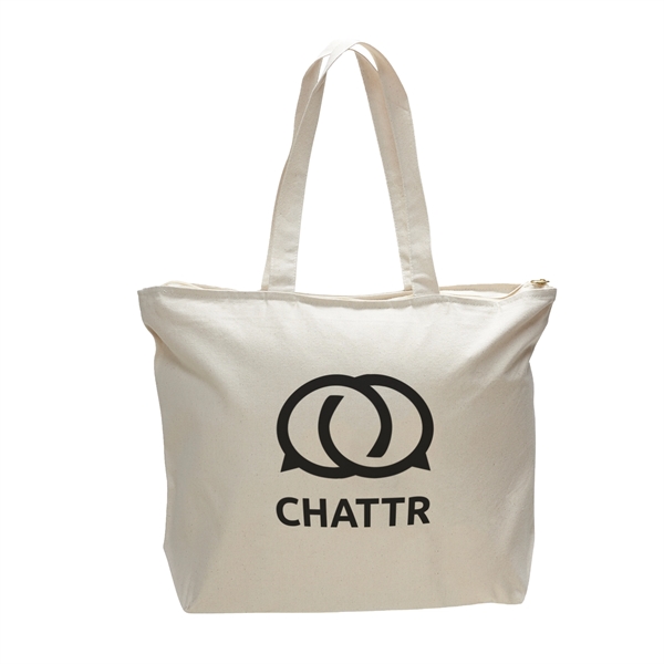 canvas. Full length top inside zippered pocket. Long self-fabric handles. Squared-off... from ASI 79840 The Proinnovative Line / Proinnovative Line