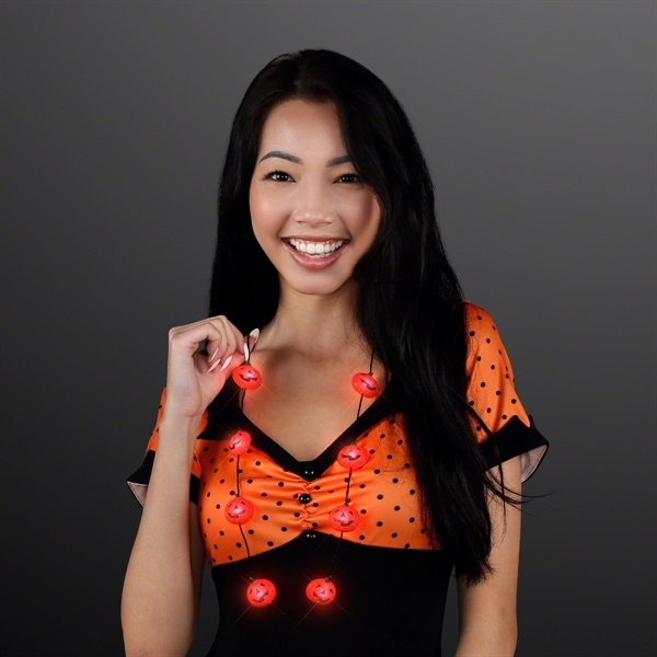 Little Light Charms Pumpkin Necklace; Blank Pricing... from ASI 34194 ALightPromos