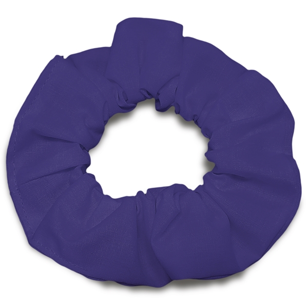 Muslin covered elastic ponytail wrap with overall print.... from ASI 31260 AdCapitol