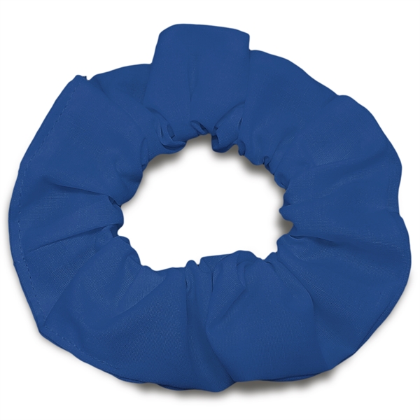 Muslin covered elastic ponytail wrap with overall print.... from ASI 31260 AdCapitol