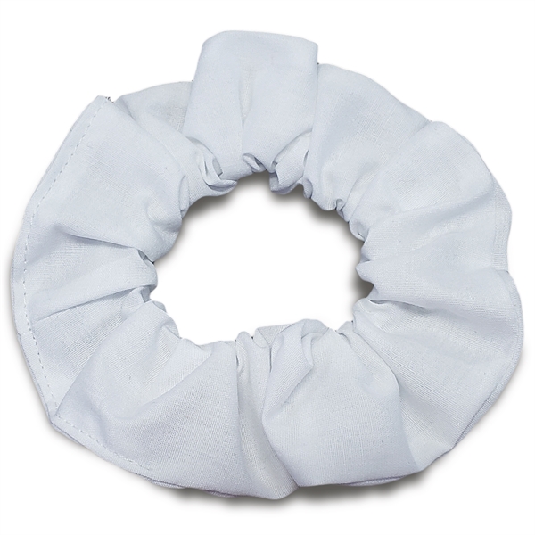 Muslin covered elastic ponytail wrap with overall print.... from ASI 31260 AdCapitol