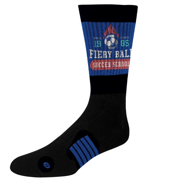 Black Sports sock... from ASI 67557 LimeLight Ent