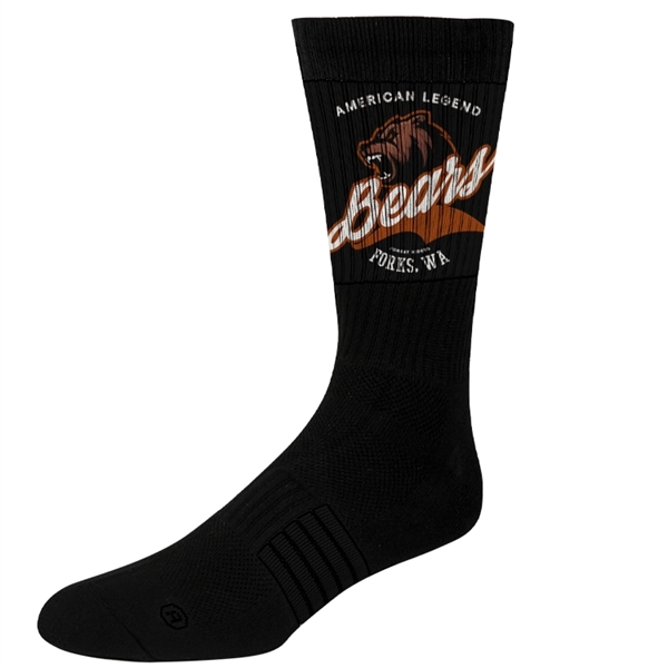 Black Sports sock... from ASI 67557 LimeLight Ent