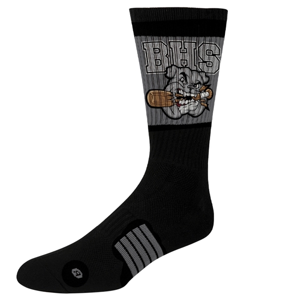Black Sports sock... from ASI 67557 LimeLight Ent