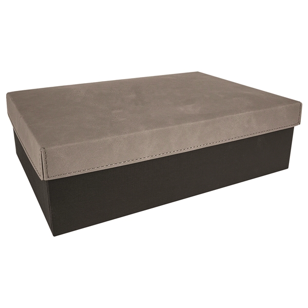 11 3/4" x 7 3/4" x 3 1/4" PU leather case... from ASI 74601 Calico