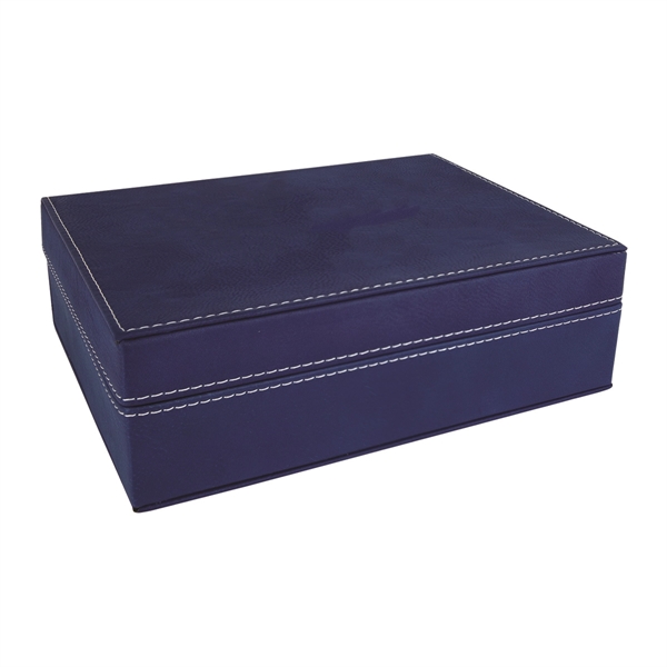 4" x 4" x 1" PU leather case for medallions and... from ASI 74601 Calico