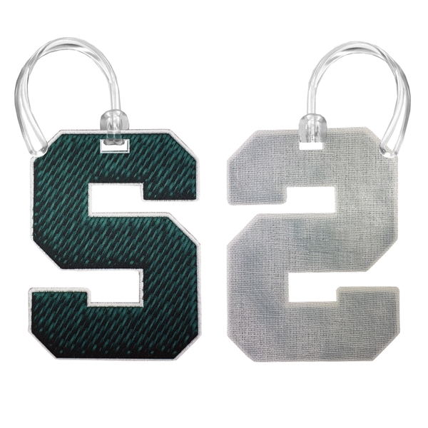 USA Made economical full color 4CP fabric  bag tag printed... from ASI 90160 Suntex Industries