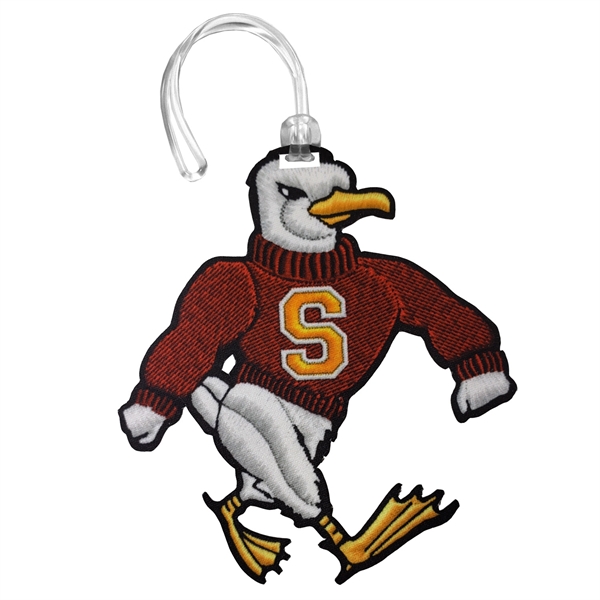 USA Made economical full color 4CP fabric  bag tag printed... from ASI 90160 Suntex Industries