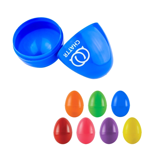 Plastic eggs ship unassembled, ready to be filled with candy or... from ASI 79840 The Proinnovative Line / Proinnovative Line