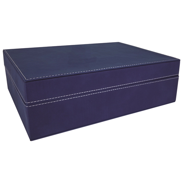 12 1/4" x 8 1/4" x 3 3/4" PU leather case... from ASI 74601 Calico