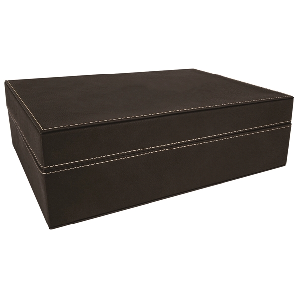 12 1/4" x 8 1/4" x 3 3/4" PU leather case... from ASI 74601 Calico