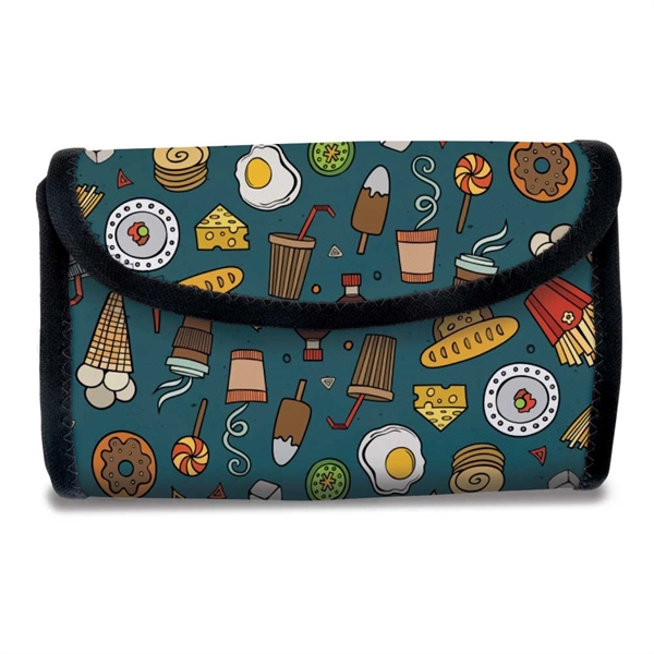 Foldable, collapsible lunch bag. Compact shape and a stylish design made... from ASI 93987 Martini-Vispak Inc.