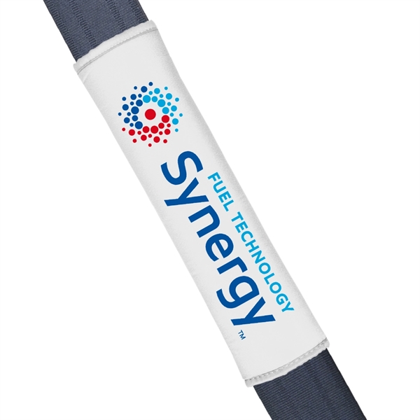 Plush sublimated seat belt cover adds some extra comfort to your... from ASI 93987 Martini-Vispak Inc.