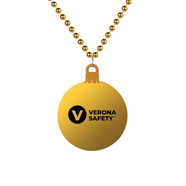 33" beaded necklace with 3" dia. ornament medallion.... from ASI 98360 WOWLine / WOWLine®