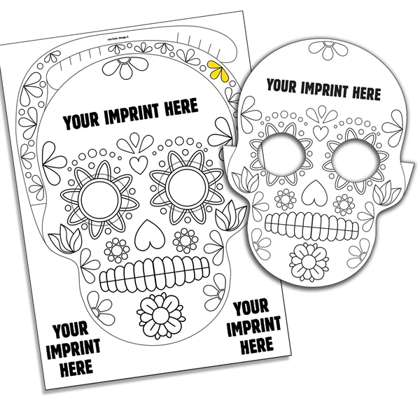 Skull punch out mask... from ASI 67620 Lion Circle Corp / Lion/Circle