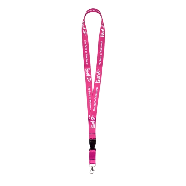 7/8" wide Digi Dyed lanyard printed full color sublimation on both... from ASI 93987 Martini-Vispak Inc.