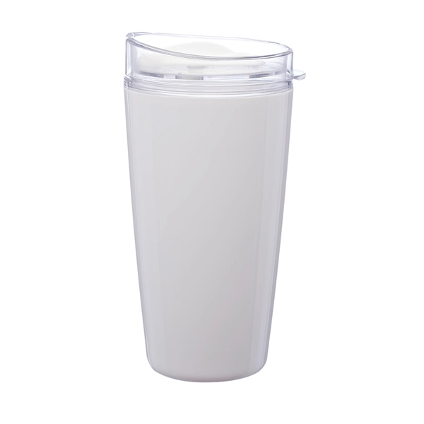 16 oz. Verano coffee tumbler made of Tritan plastic with double-wall... from ASI 39552 BEL Promo