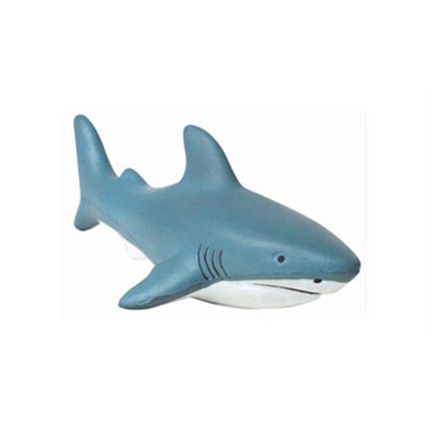 Stress reliever in shape of Shark... from ASI 74779 O & S Supply Company LLC