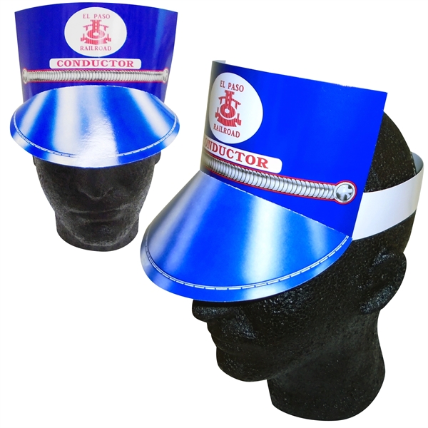 Preprinted conductor's hat shape headband, liquid laminated for a high gloss... from ASI 67620 Lion Circle Corp / Lion/Circle
