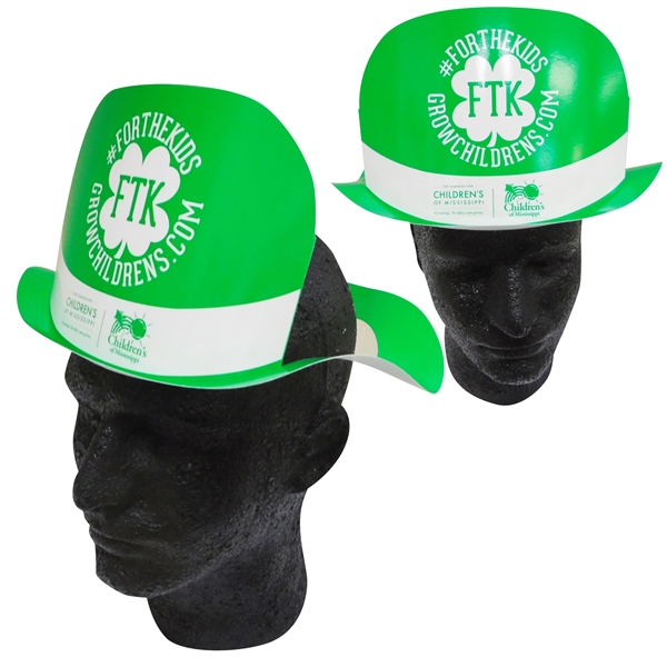 Derby hat, liquid laminated for a high gloss finish.... from ASI 67620 Lion Circle Corp / Lion/Circle