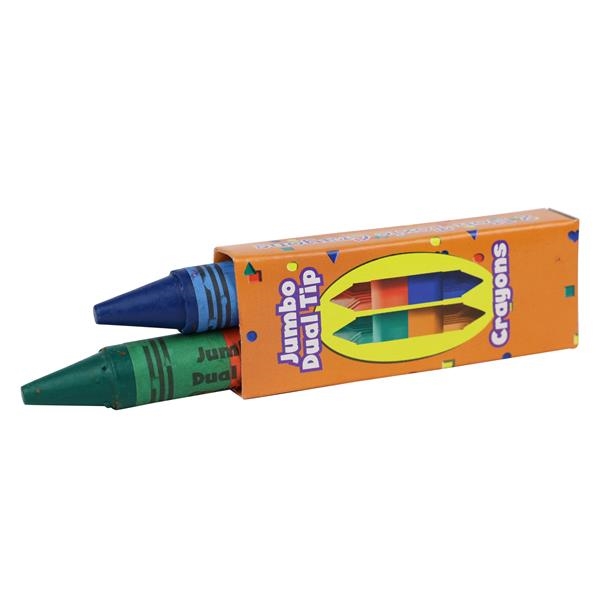 Combination Color Crayon Set. Dual pointed; one  Blue/Red and one... from ASI 79840 The Proinnovative Line