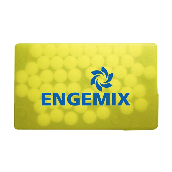 Greeting card with a rectangular credit card shaped container of mints.... from ASI 90807 Tekweld