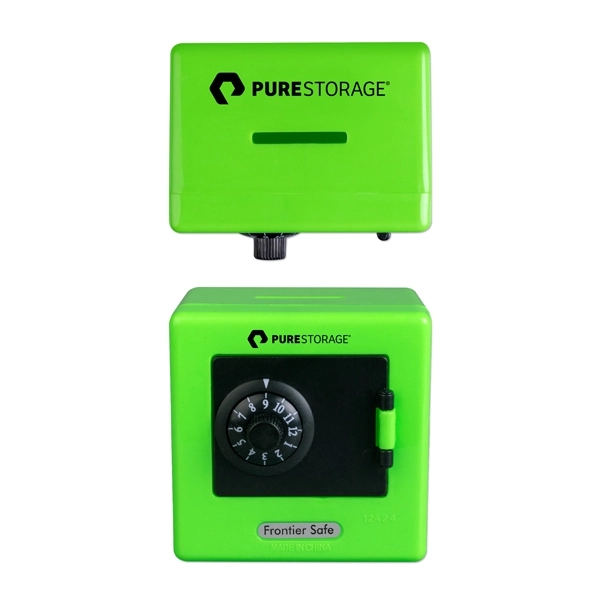 3 1/2" plastic combination safe bank.... from ASI 98360 WOWLine / WOWLine®