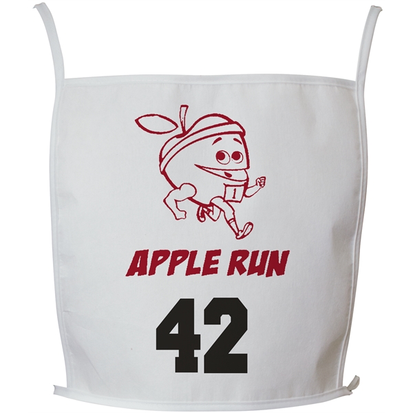 12" x 12" polyester-felt runner's pinnies with shoulder straps and side... from ASI 31260 AdCapitol