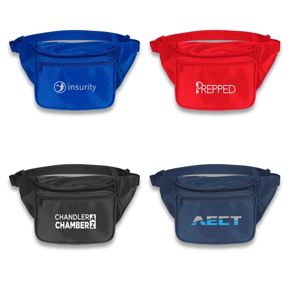 Three pocket fanny pack with adjustable straps... from ASI 34800 Alstar Creations / Alstar Line