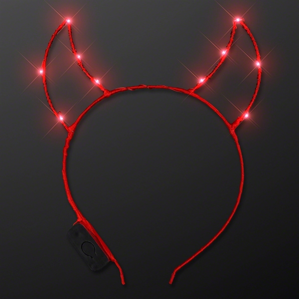 Starlight Devil Horns Light Up Headband: Blank Pricing... from ASI 34194 ALightPromos