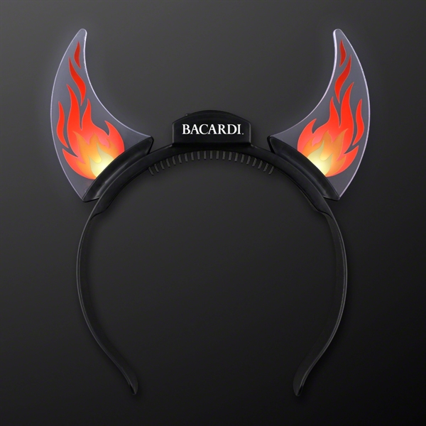 Dancing Flames Light Up Devil Horn Headband: Blank and Imprinted Pricing... from ASI 34194 ALightPromos