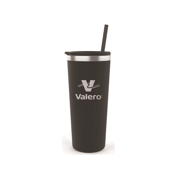 Maars 22 ounce insulated stainless steel hot and cold tumbler with... from ASI 74601 Calico