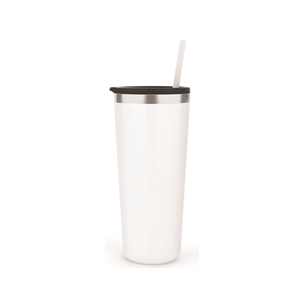 Maars 22 ounce insulated stainless steel hot and cold tumbler with... from ASI 74601 Calico