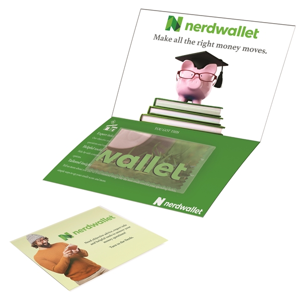 Greeting card with microfiber and PVC pouch which is perfect for... from ASI 90807 Tekweld