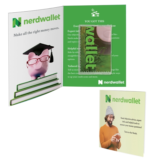 Greeting card with microfiber and PVC pouch which is perfect for... from ASI 90807 Tekweld