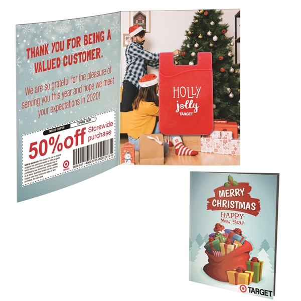 Greeting card with a wallet made of silicone material.... from ASI 90807 Tekweld