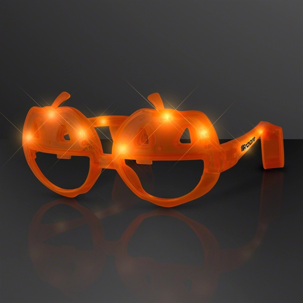 Blank or imprinted. Light up pumpkin sunglasses.... from ASI 34194 ALightPromos / Alight Promotional Products