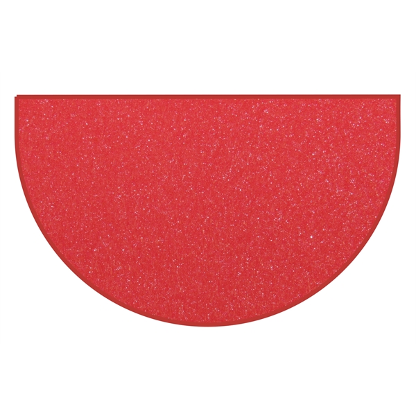 The half moon scrubber is available in different attractive colors.... from ASI 42155 Amerifoam® - The House of Foam